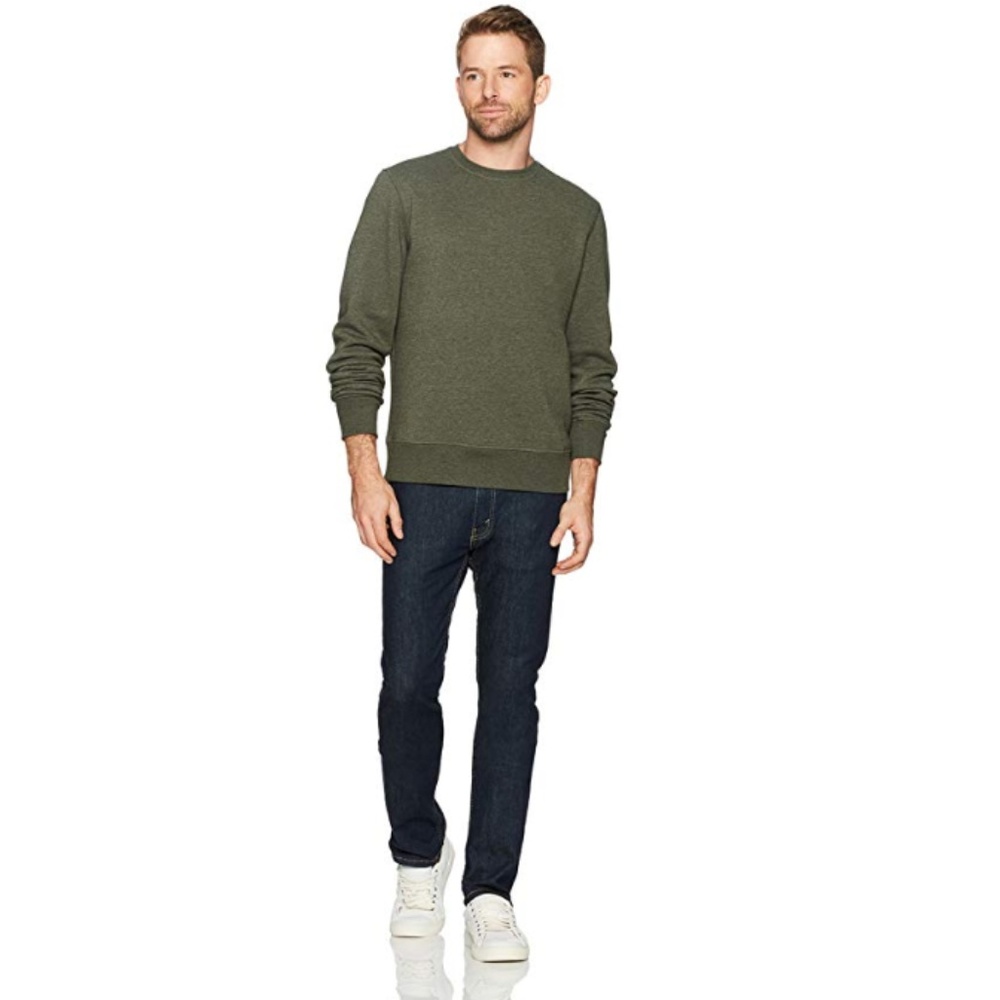 NEW! Men's Crewneck Fleece Sweatshirt